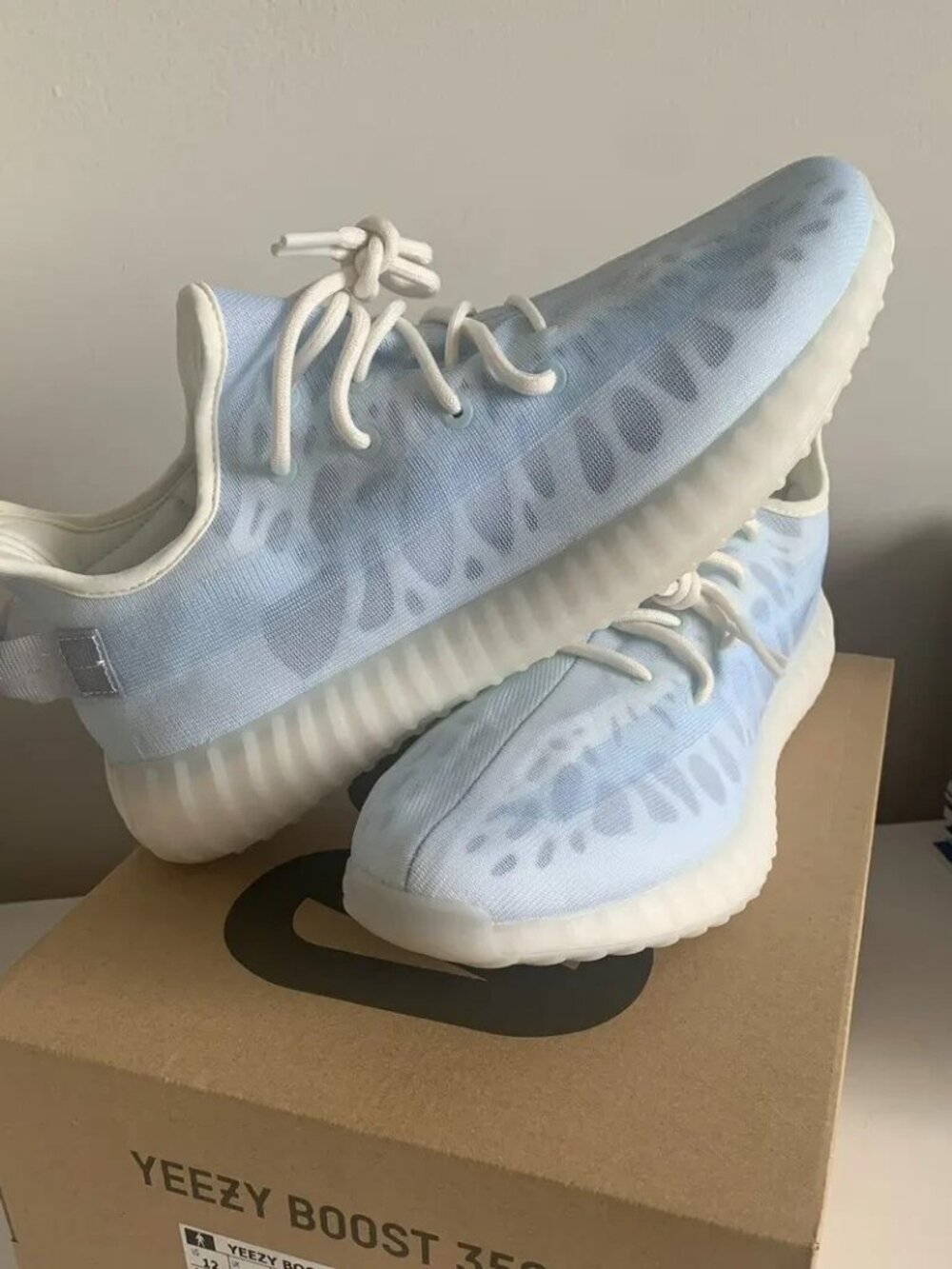 Adidas Yeezy Boost 350 V2 'Mono Ice Mens